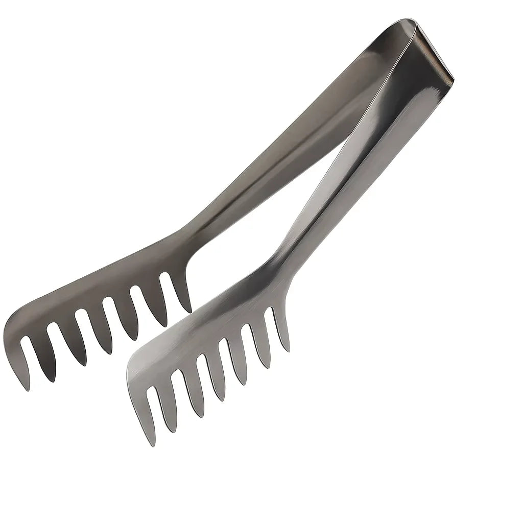 Wholesale 304 Stainless Steel Spaghetti Pasta Tongs Kitchen Food Tong for Cooking Salad BBQ Buffet Serving Utensils