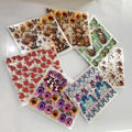 Custom 3d Vinyl Waterproof Sticker Label Uv Dtf Cup Wrap Transfers Stickers For Tumblers Bottles