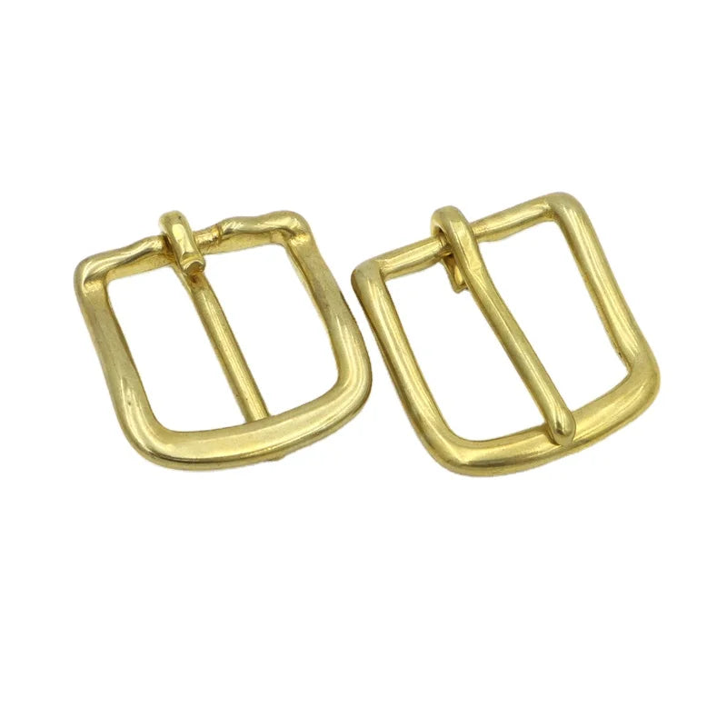 Vintage Style Solid Brass Belt Buckles 26mm 32mm 40mm Leather Belt Hardware Strong and Waterproof