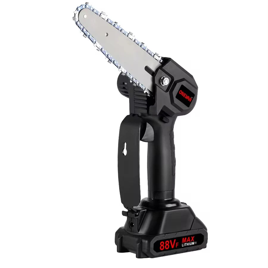 ONEVAN 3500W Telescoping Electric Pole Chainsaw 40000RPM Adjustable High Length Portable Steel 9000mAh Garden Tool for 18V