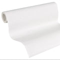 Made in Germany - Coatable Wallpaper rolls Plain Colour Paintable White Non Woven Vinyl Wallpaper for painting - 1005 x 053 m