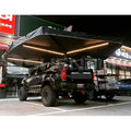 SNDN Heavy Duty 270 Degree Awning Retractable Aluminum Alloy Four Season Windproof 270 Awning Free Standing for 4WD Camping Trip