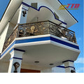 Vietnam Supplier's Modern Wrought Iron Villa Balcony Railings 1 Year Warranty Strong Clean Lines for Outdoor Safety Aesthetic