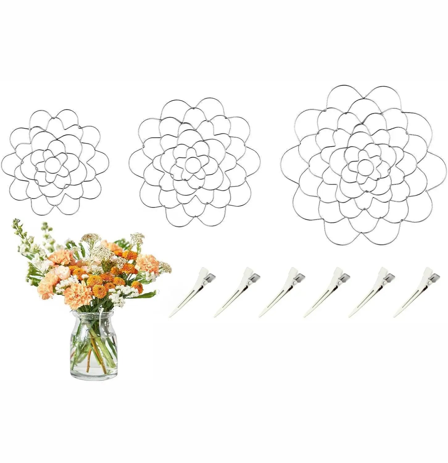 Innovative Artificial Flower Holder for Unique Floral Arrangements Home & Room Decor for Valentine's Day Beauty Creations