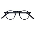 Hot Selling Retro Round Eyeglasses Classic Acetate Blue Light Blocking Myopia Glasses with Diamond Face Shape Match