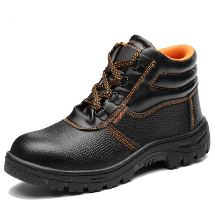 GUYISA Steel Toe Anti-Puncture Smash-Proof Men's Safety Shoes Sneakers Men's Industry & Construction Work Shoes
