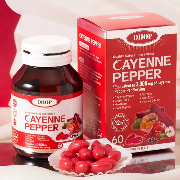 DHOP Vitamin D3 K2 & Herbal Extract Complex Features Turmeric Black Pepper Cinnamon & Ginseng