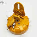TALUADA Excavator Parts  for SY210 Fuel Tank Cover for SY215 SY135 Anti-theft Diesel Tank Cover