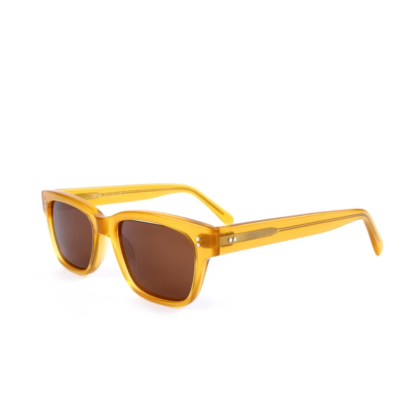 Trending Custom Label Fashionable Woman Sunglasses with Transparent Acetate Frame and Tac Lenses