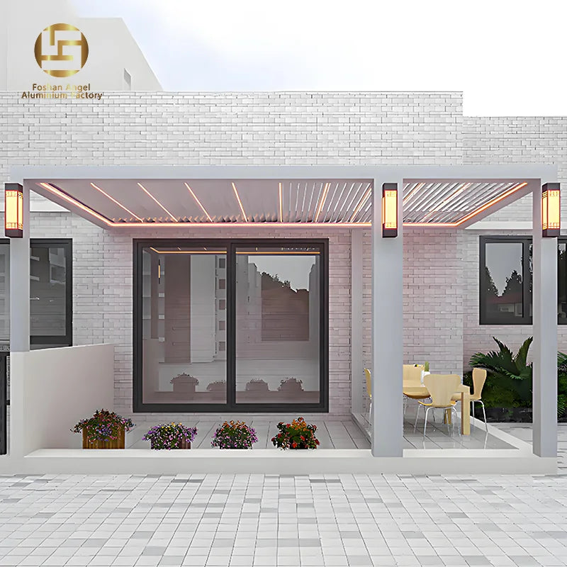Bestsell Glass Terrace Pergola Pergolas Corredizas Retractable Pergola Canopy Bio Climate Pergola China Pergola Aluminum Pergola