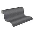 Made in Germany - Wallpaper rolls Structure Black - Non Woven Vinyl - Wallpaper Home Decoration for Walls - 1005 x 053 m