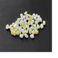 Custom made chicken egg themed glass bead exclusively made for various purposes available in sizes for reselling purposes.