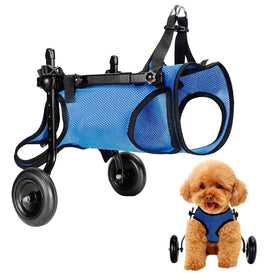 Manufacturer New Pet Wheelchair Dog Rehabilitation Walking Aid Trolley Boosters Dog Walker