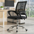 Comfortable Office Chair with Universal Wheel Arch Backrest and Waist protection for Long-term Sitting
