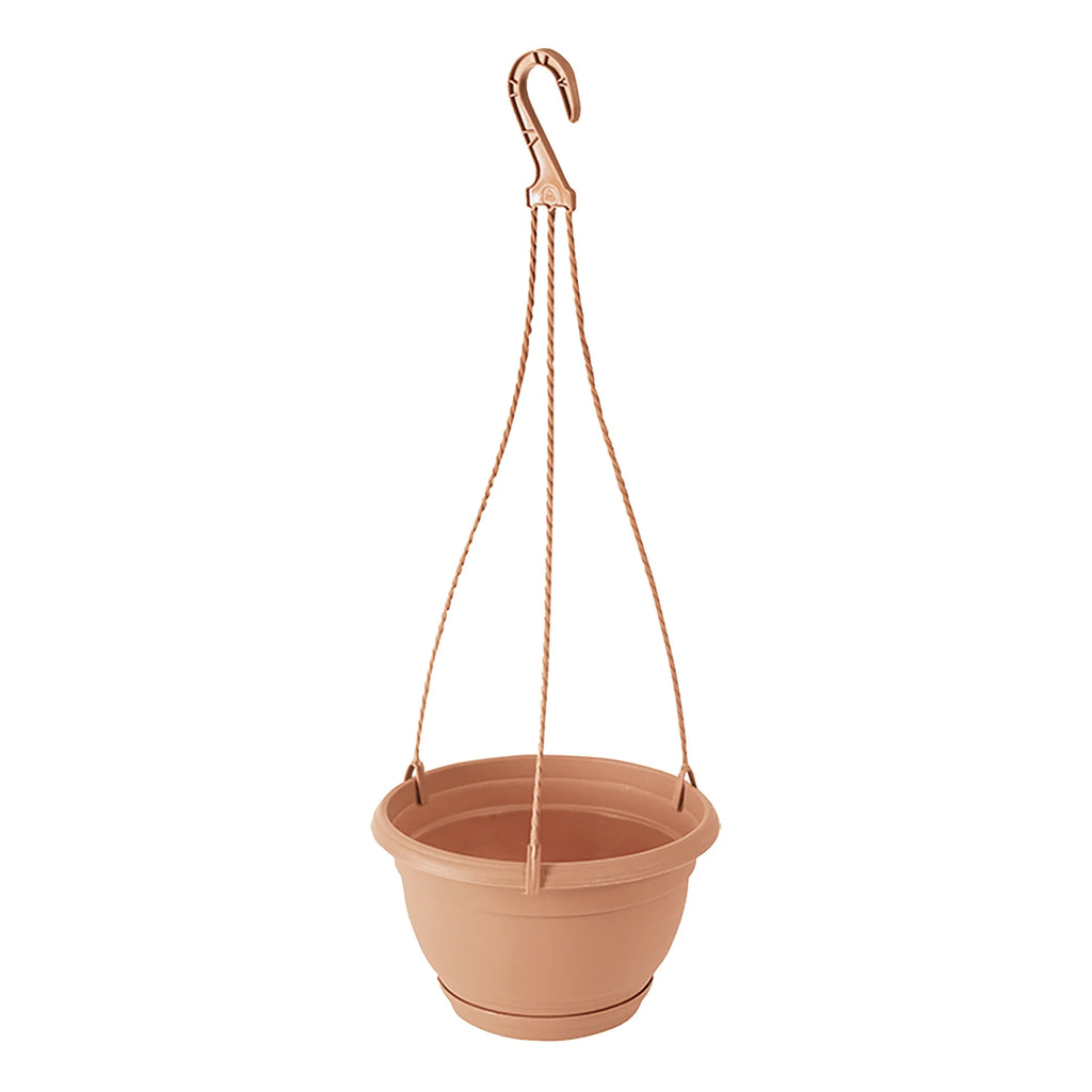 AGRO 1.2L hanging planter dimensions (mm) 180x180x115 Terracotta color