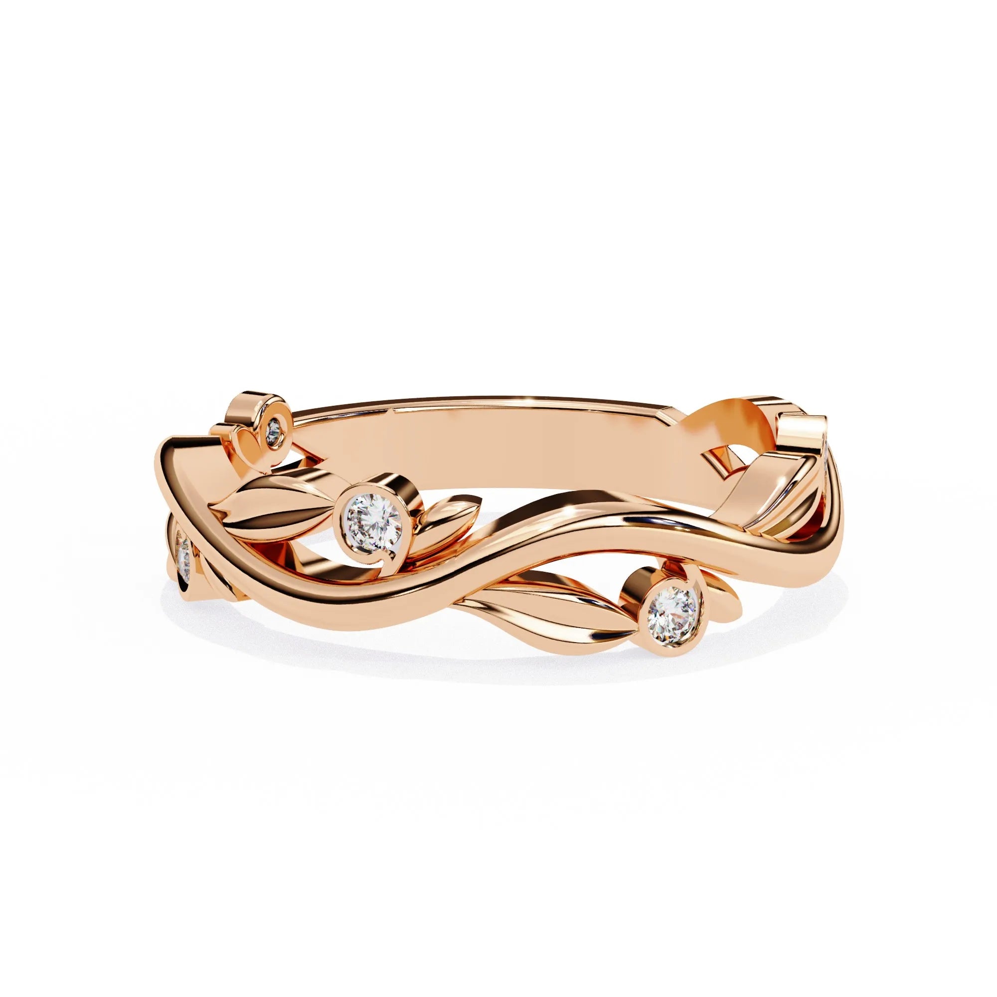 Direct Factory Supply Natural Diamond Wedding Ring IGI Certified for Anniversary Gifts and Couples at Export Price