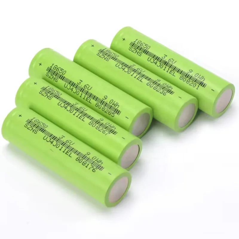 Various Colors Cylindrical Lithium-Ion Batteries 18650 Type 2000mah-4000mah Li Cells with UN38.3 Certification