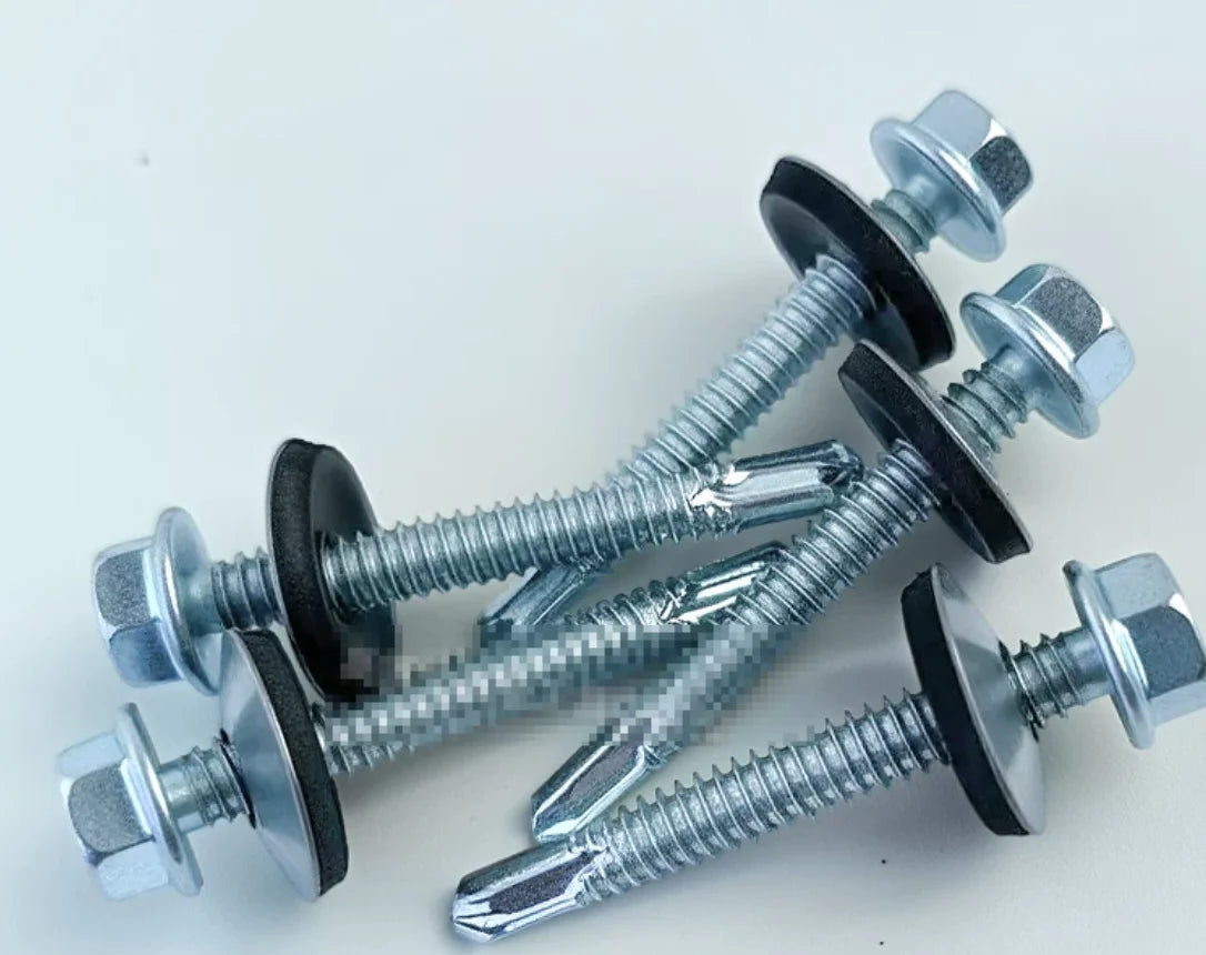 Composite Washer Hex Head Self-drilling Screws Specially Designed for Color Steel Tile Roofs