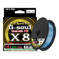 YGK-X8 Upgrade Braid Floating Fishing Line Super Strong 8 Strands Multifilament PE Line 100M/150M/200M G-soul X8 Lake Stream