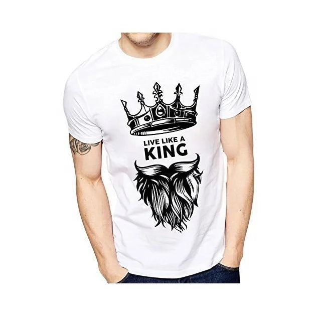 Hot Selling Wholesale High Standard Custom Logo Printed Men's T-Shirt 100% Cotton Knitted Jersey Eco-Friendly Anti-Pilling
