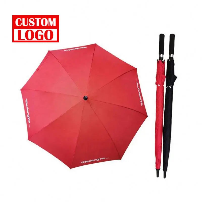 Automatic Open Full Printed Auto Open Custom Logo Prints Golf Umbrella With Custom Logo