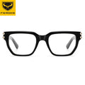 FEROCE New Designer High Quality Optical Decorative Squared Design Solid Full-Rim Comfortable Eyeglasses Frames for Unisex Daily