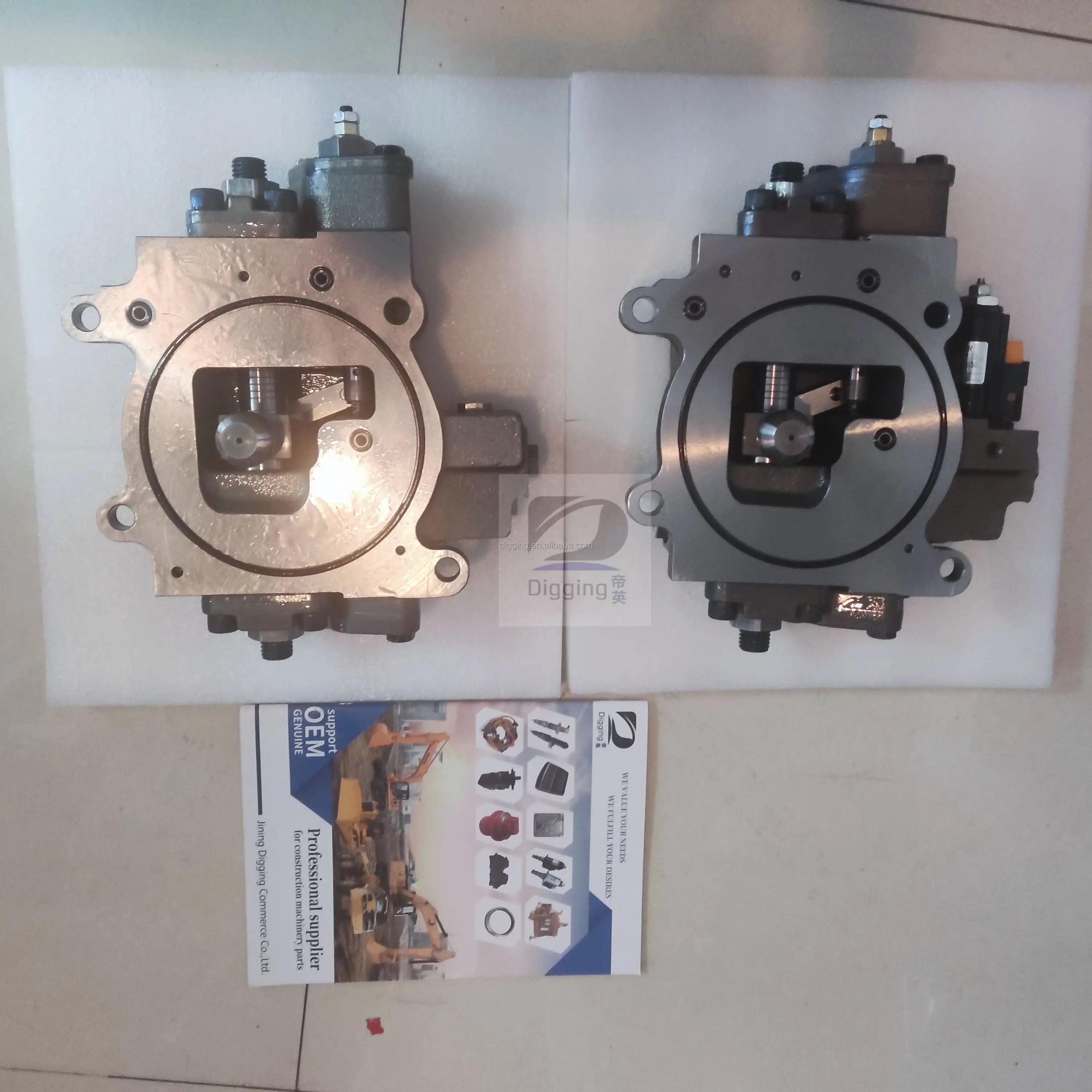 Engineering Machinery Parts Excavator Engine Parts Head Pump Drive 256-0093 256-0096 for E320D E320C Hydraulic Pump Regulator