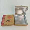 Customize Takeaway Insulated Pizza Thermal Boxes Corrugated Heat Proof Aluminum Foil Pizza Carton Box Packaging