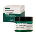 Foodaholic AHA BHA PHA Acne Treatment Pore Shrinking Fragrance-Free Refreshing Calming Cream 50ml Exfoliator for All Skin Types MegaBDM