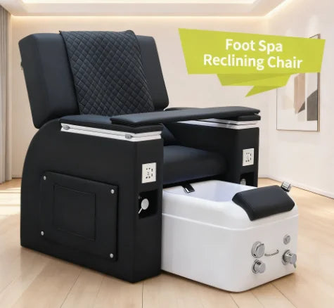 Multifunctional Electric Massage Foot Spa Wholesale Nail Salon Furniture Electric Reclining Massage Foot Care Chair Beauty Salon