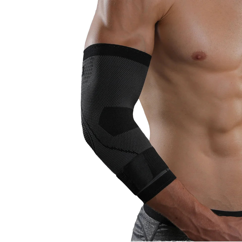 JINGBA Manufacturer Wholesale Adjustable Arm Splint Stabilizer Protector Elbow Brace Compression Support for Gym Weightlifting