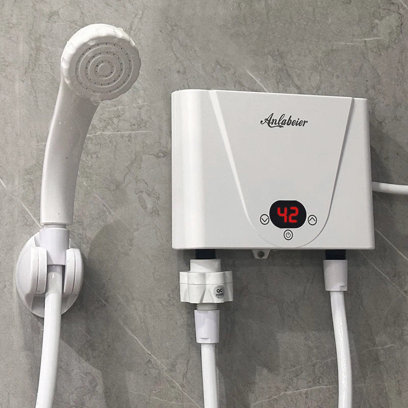 Energy Saving Electric Digital Water Heater LED Smart WiFi Remote Control Touch Screen Control IPX4 Waterproof Heat Protection