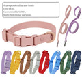 Pet Supplies Wholesale Custom Luxury Adjustable PVC Waterproof Pet Dog Collar Leash Multi-functional Outdoor Durable Use Cat