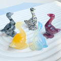 Wholesale Natual Crystal Stone Healing Stone Animal  Carvings  Gemstone Carvings for Gifts