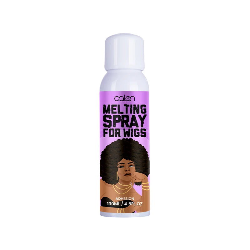 Oalen 130ml Private Label Bond Lightweight Non-Greasy Wig Adhesive Spray Organic Herbal Ingredients Strong Hold for Lace Hair