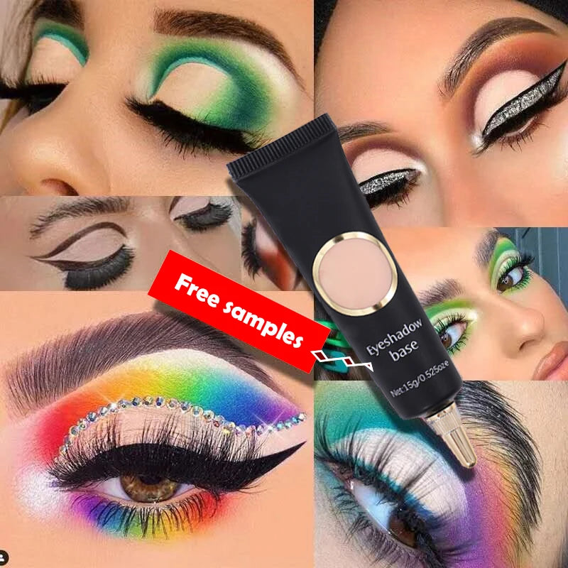 10 Colors Makeup Private Label Eyeshadow Base Anti-oil Cover Waterproof Matte Eyeshadow Primer Vegan Eyeshadow Base