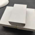 Wholesale Y#10 Size 1.86*1.23 *3/5 '' White Swirl Paper Jewelry Box Cotton Filled for Ring Earring Custom Lid and Base Box