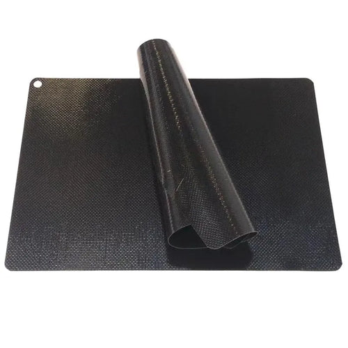 0.4mm Thickness Round Silicone Induction Cook Top Protective Mat Non Slip Heat Resistant Food Grade Mat