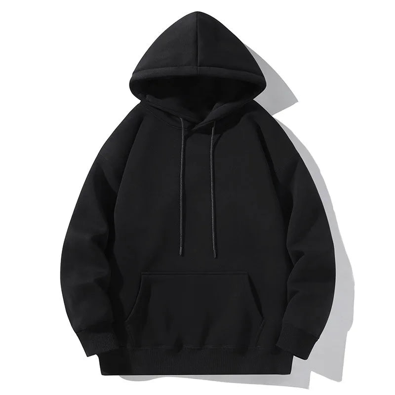 OEM custom logo embroidery printed design Autumn Men's Heavyweight plain solid color Sweatshirt MegaBDM