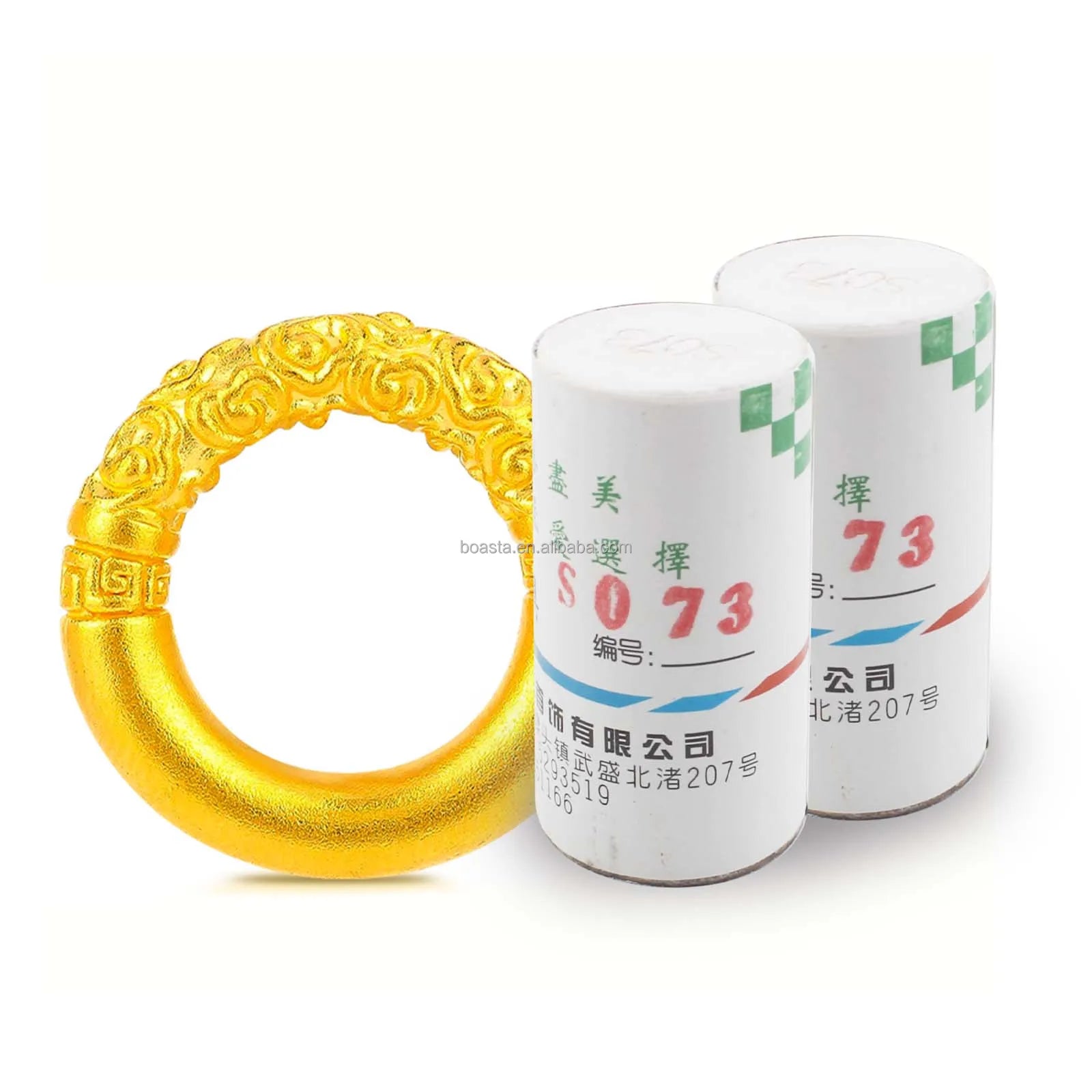 Boasta Jewelry Casting Plaster Mold Lucky Ruyi Pendant Jewelry Component Gypsum Mold for Gold Silver Jewelry Making DIY Tool