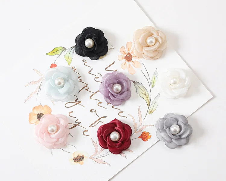 Korean Version of FabricFlower Corsage Accessories