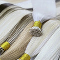 Double-Drawn Straight Raw K-Tip Hair Extensions Light Color Flat Tips Cuticle Aligned Grade a Virgin Hair From Reliable Vendor