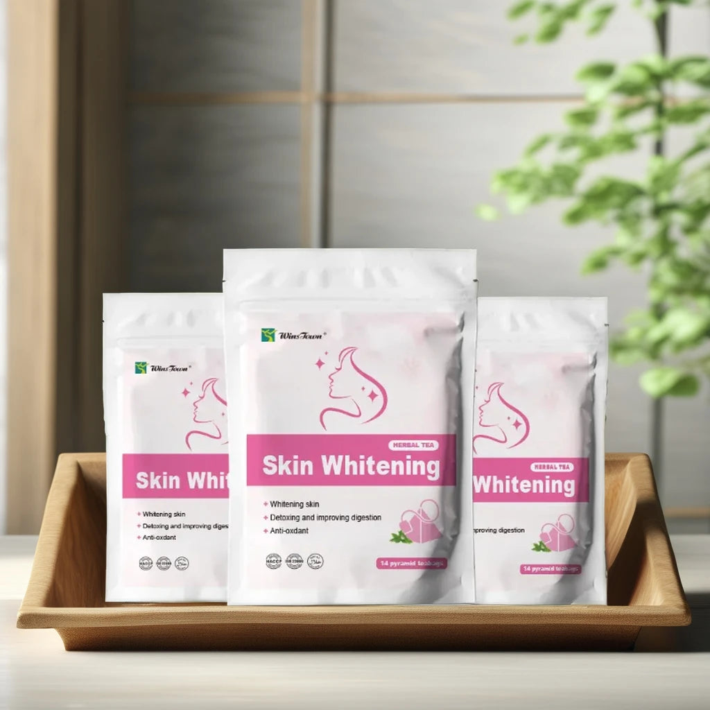 Factory Supply Organic Herbal Tea Bag Natural Green Tea Herbs for Skin Whitening Detox Slimming Weight Loss OEM ODM Service