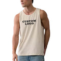Custom Blank Screen Print Tee Shirt Manufacturer Streetwear Vintage Oversize Cotton Men's Tank Tops Boxy Fit Sleeveless T-shirt