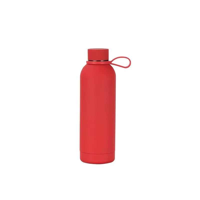 350ml/12oz Stainless Steel Hot & Cold Water Bottles for Kids Vacuum Insulated Thermos 350ml with Handle Rope