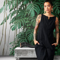 Germany Photo Wallpaper Murals Jungle Green Grey Non Woven Vinyl Wall Mural Palms Large Format Hotel Bedroom Hospital Mall