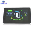 High Quality Electronic Wired Road Bike Computer LCD Display Durable Aluminum Alloy Housing Bright Backlight Waterproof