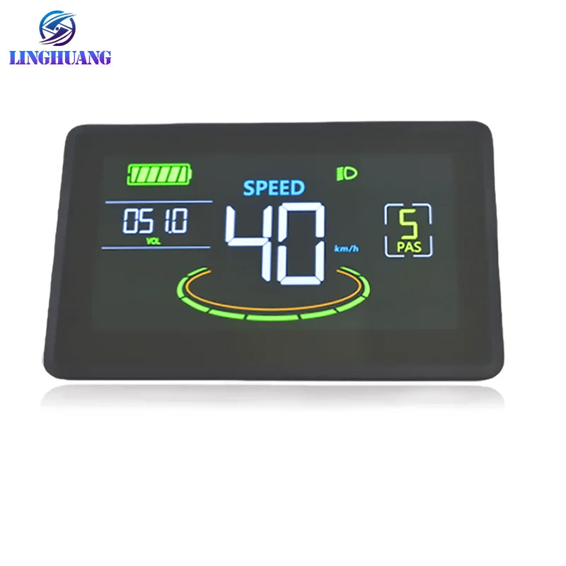 High Quality Electronic Wired Road Bike Computer LCD Display Durable Aluminum Alloy Housing Bright Backlight Waterproof
