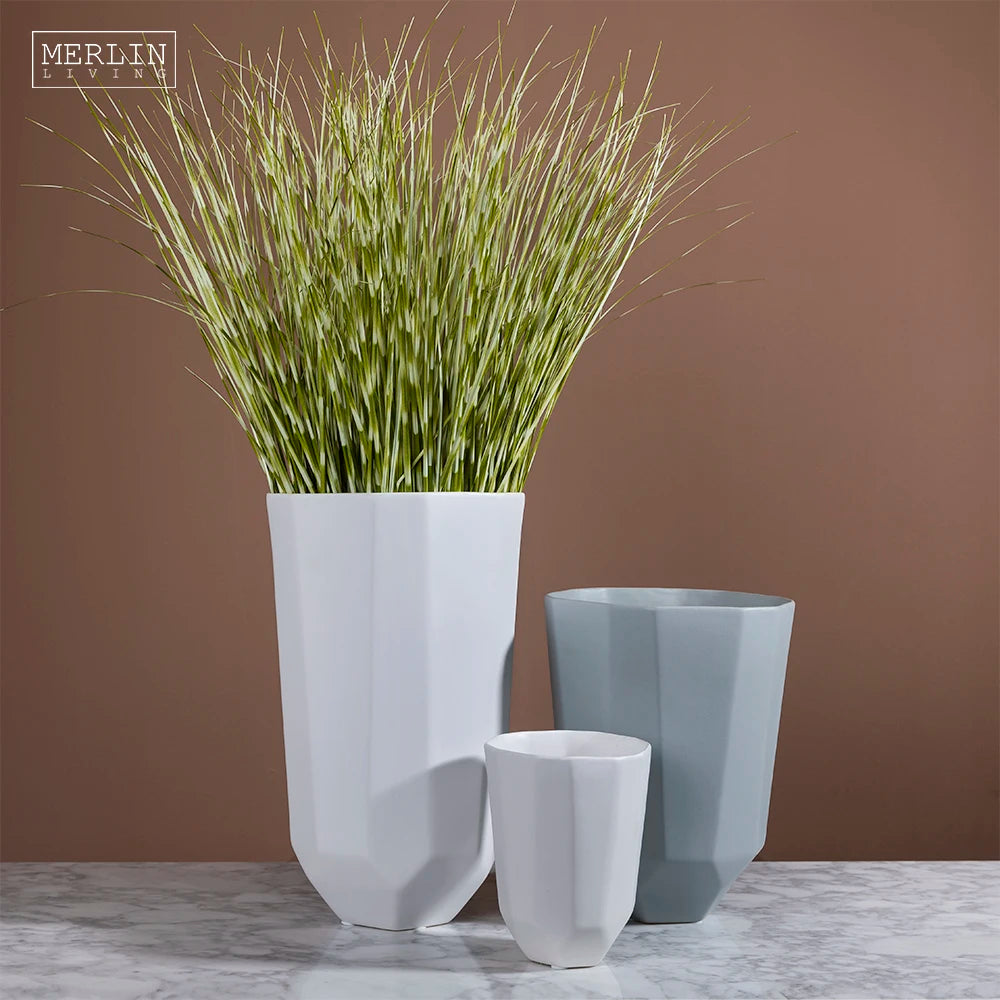 Merlin Living Vintage Large Vase Home Decor Flower Vase Decor LargeChaozhou Ceramic Factory Manufacturing
