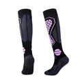 Men's Women's Children's Knee-High Athletic Support Stockings Compression Breathable Sport Socks Printed Knitted Custom Colors